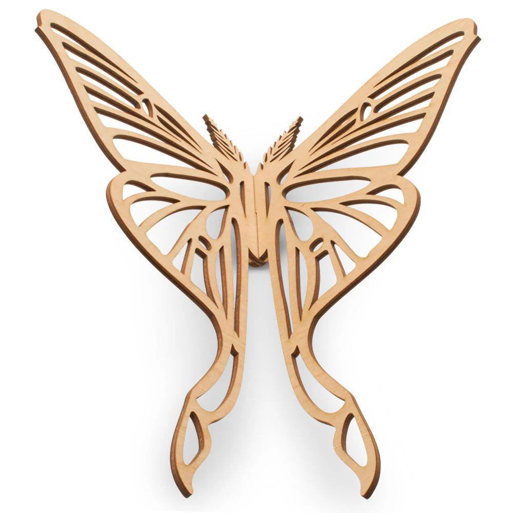 Luna Moth by Lia Griffith, 4"