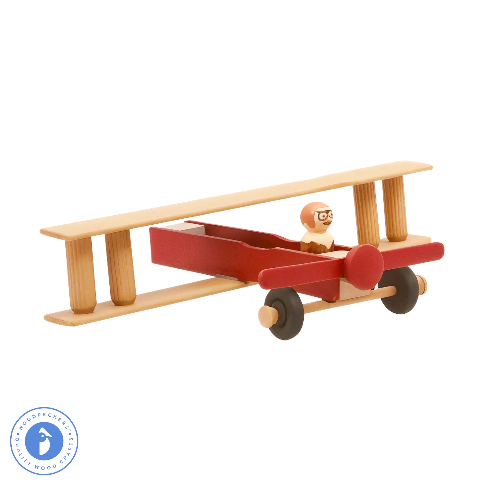 Model Wood Biplane Kit