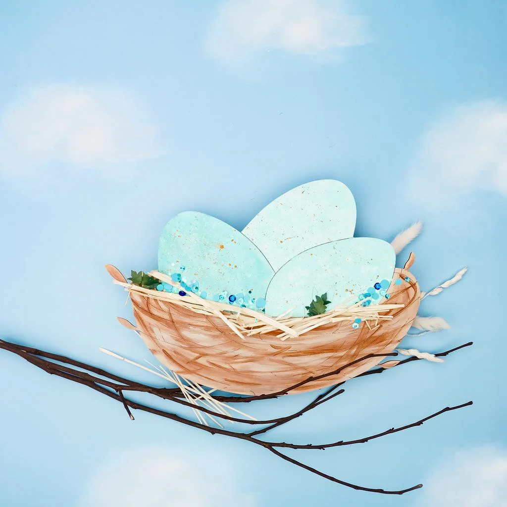 Nest with Eggs Cutout - Image 2