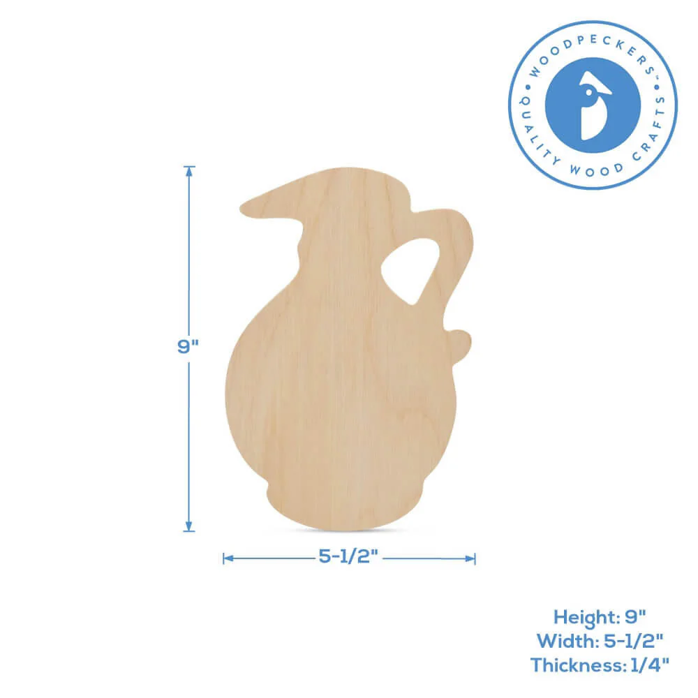 Oil Pitcher Cutout, 9" x 5.5" - Image 3