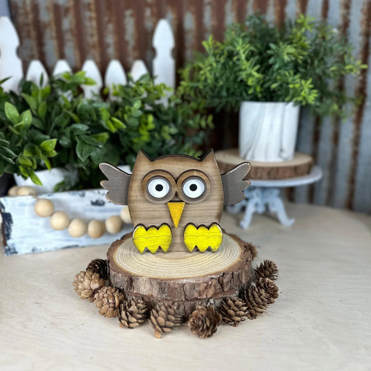 Owl Shelf Sitter, by Pickitz - Image 2