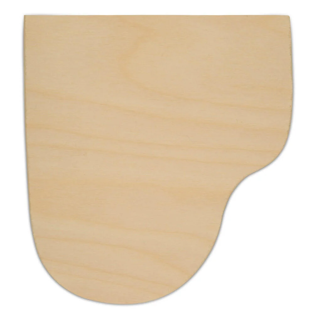 6" Piano Wood Cutout