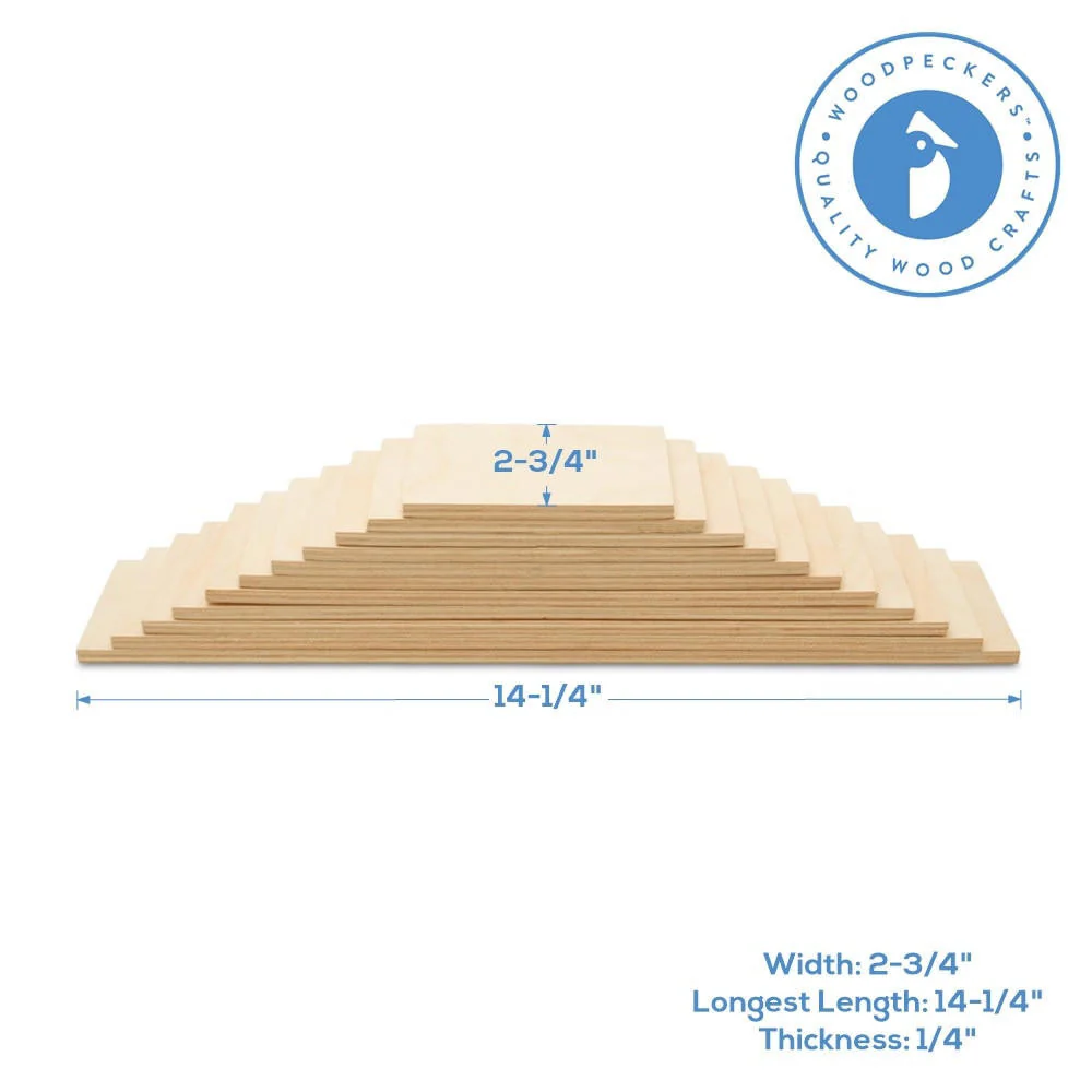 Rainbow Building Slats, Set of 11 - Image 5