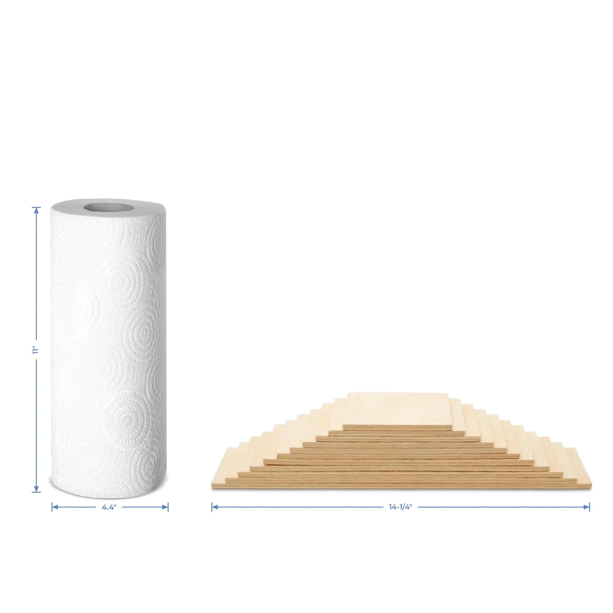 Rainbow Building Slats, Set of 11 - Image 6