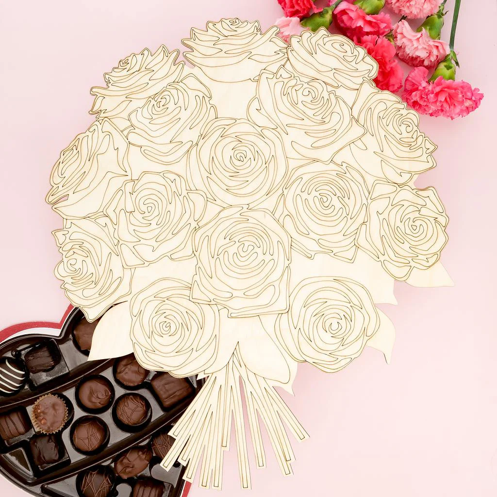 Rose Bouquet Cutout - Image 3