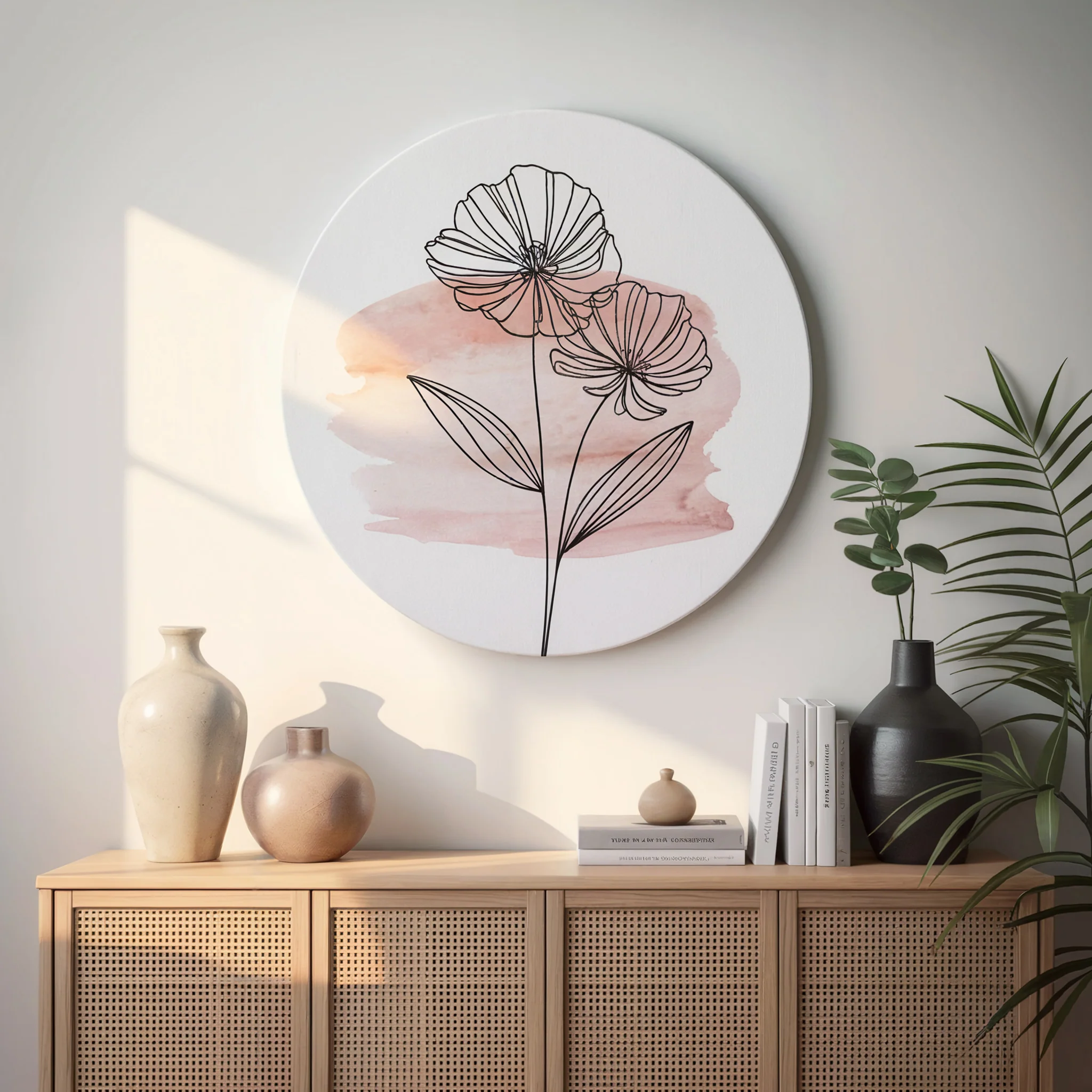 14” Round Cradled Canvas - Image 4