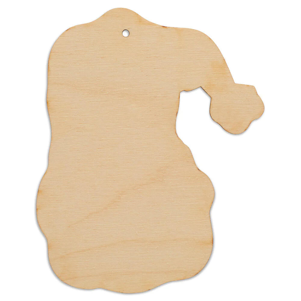 Santa Cutout Small 5" x 4"