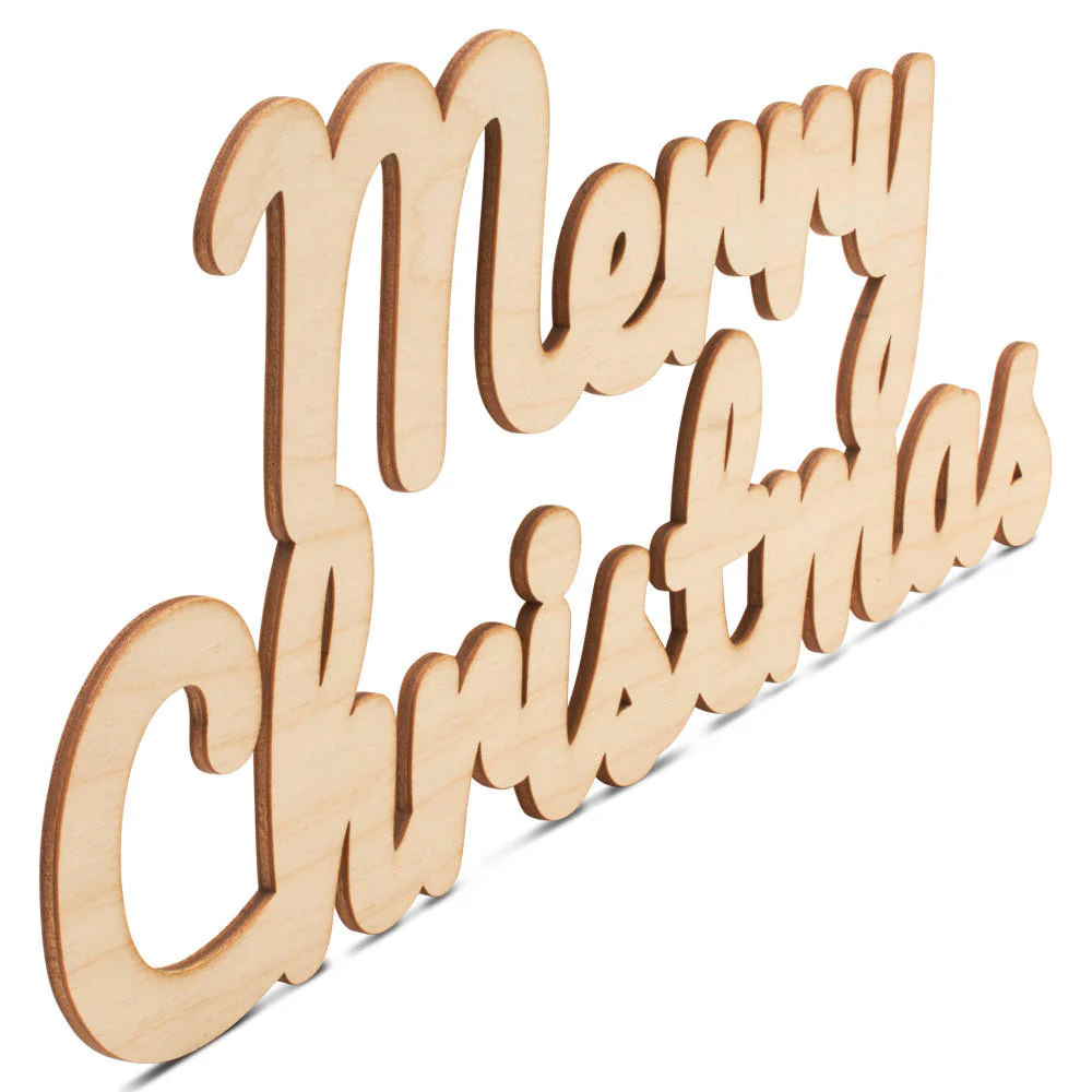 Script “Merry Christmas” Cutout - Image 4