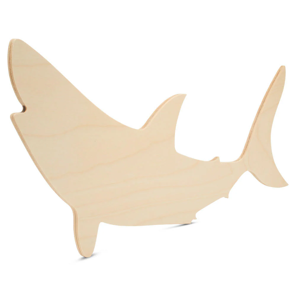 Shark Wood Cutout, 18” - Image 3