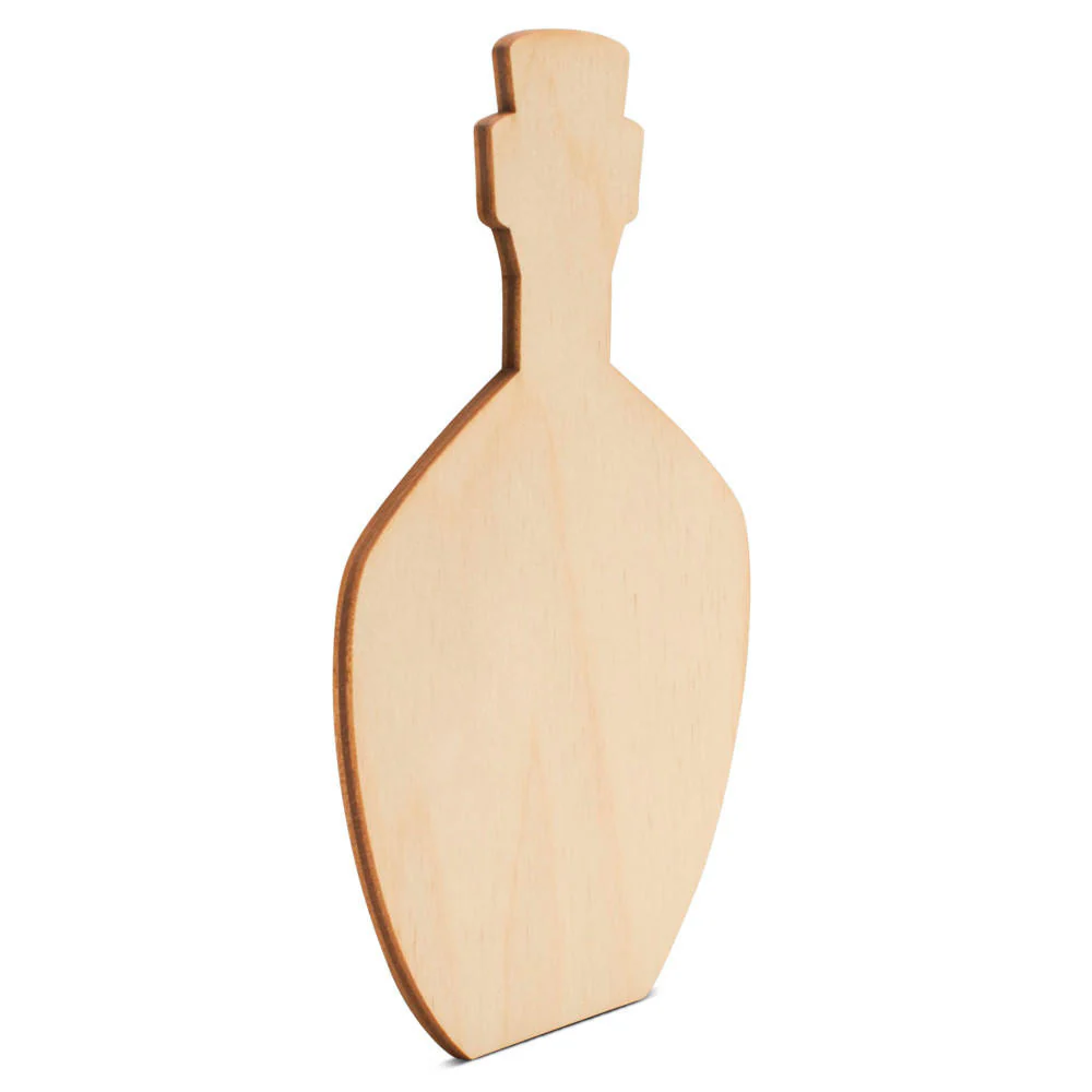 Short Wood Potion Bottle Cutout, 6” - Image 3