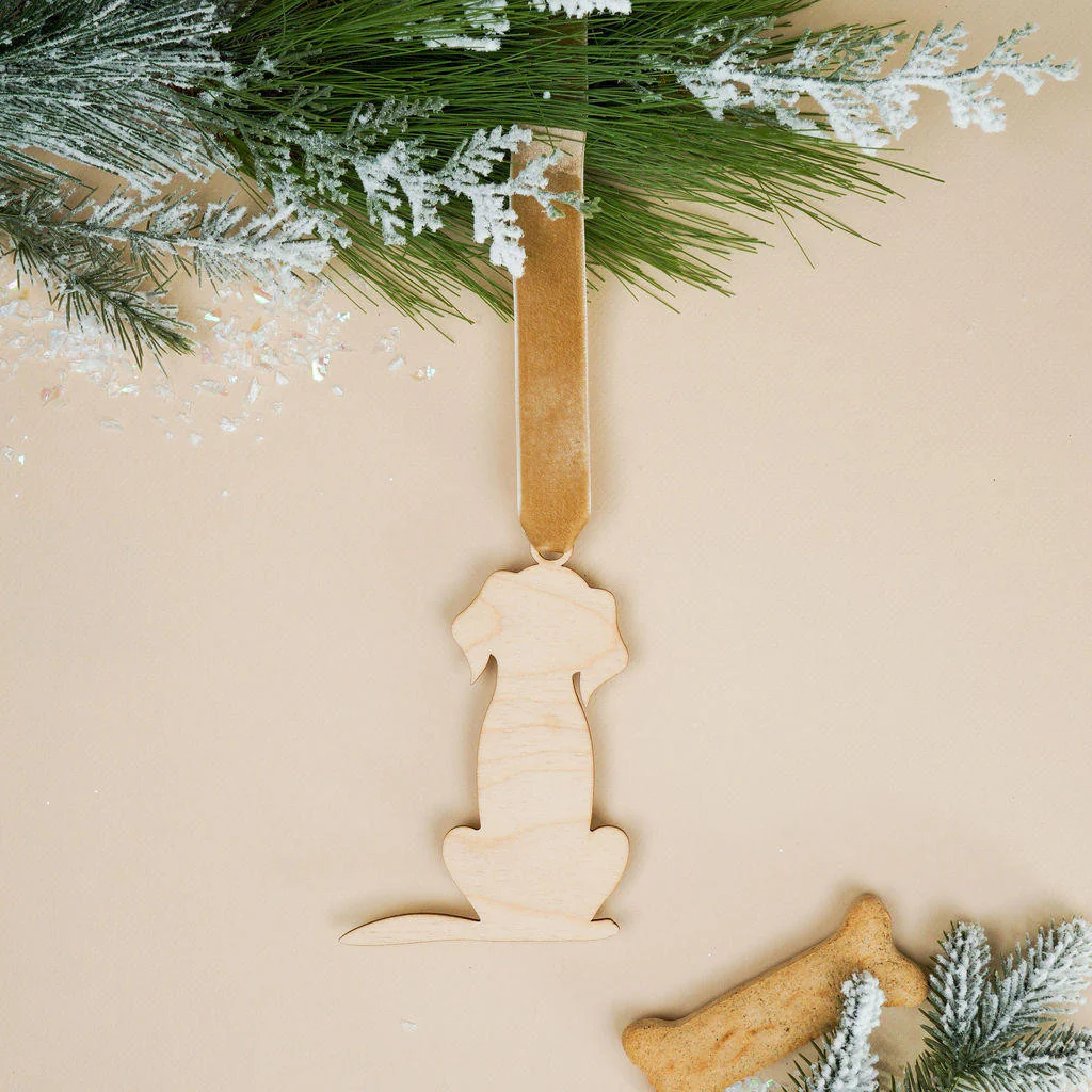Sitting Dog Ornament - Image 2