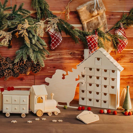 Sleigh and Santa Cutout (12"- 17") - Image 2