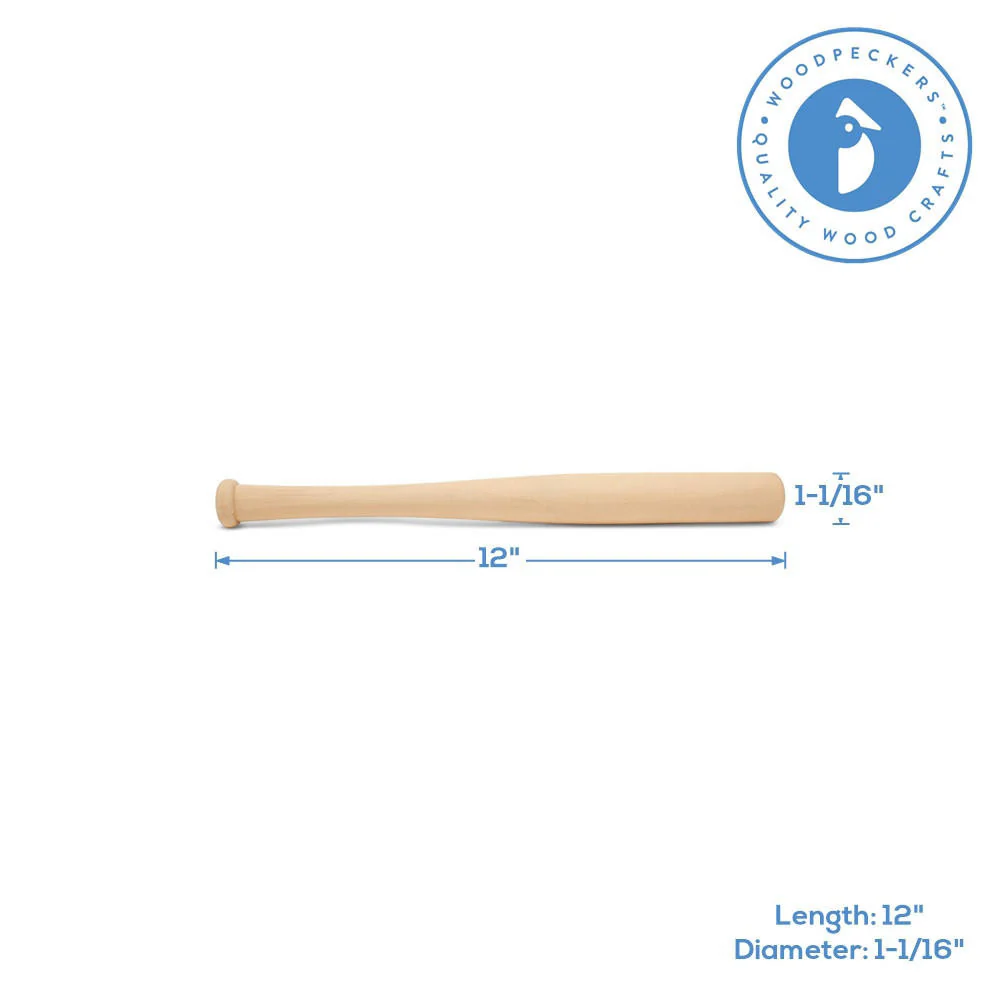 Small Baseball Bat, 12” - Image 5