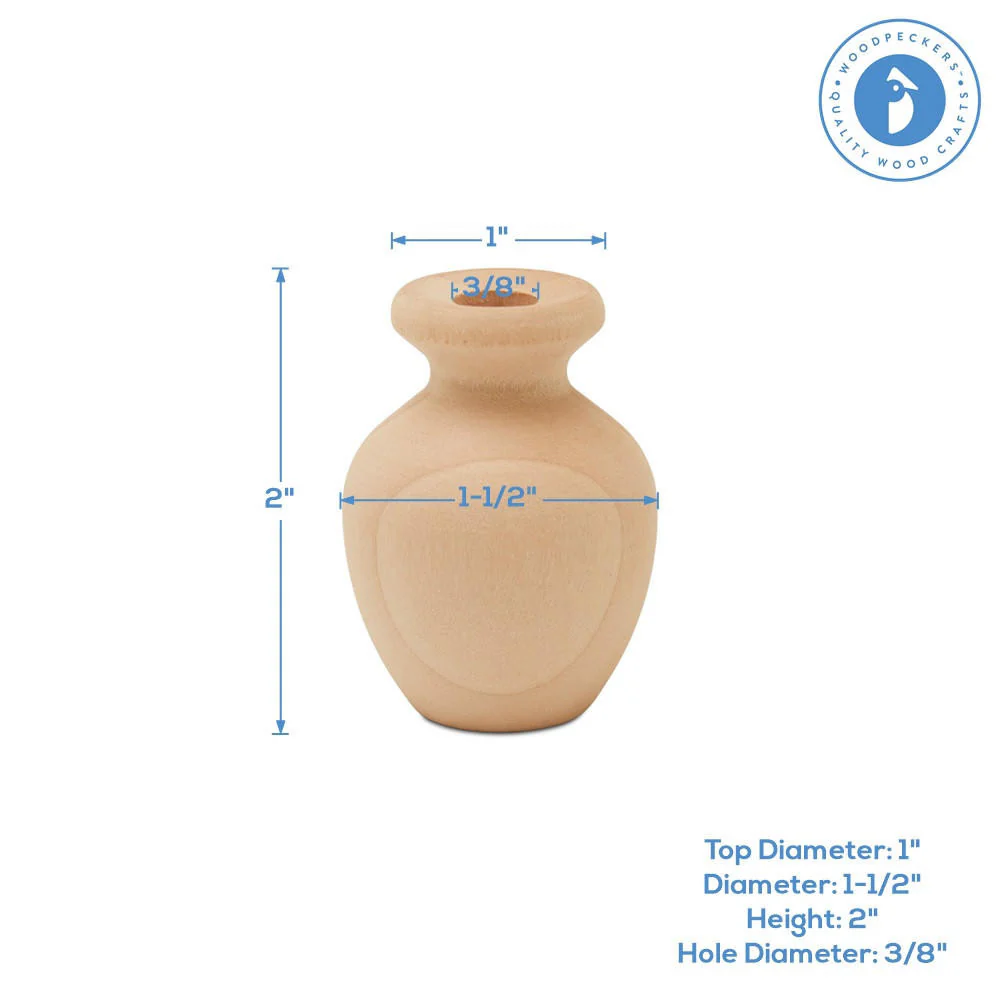 Small Bouquet Vase, 2” - Image 6