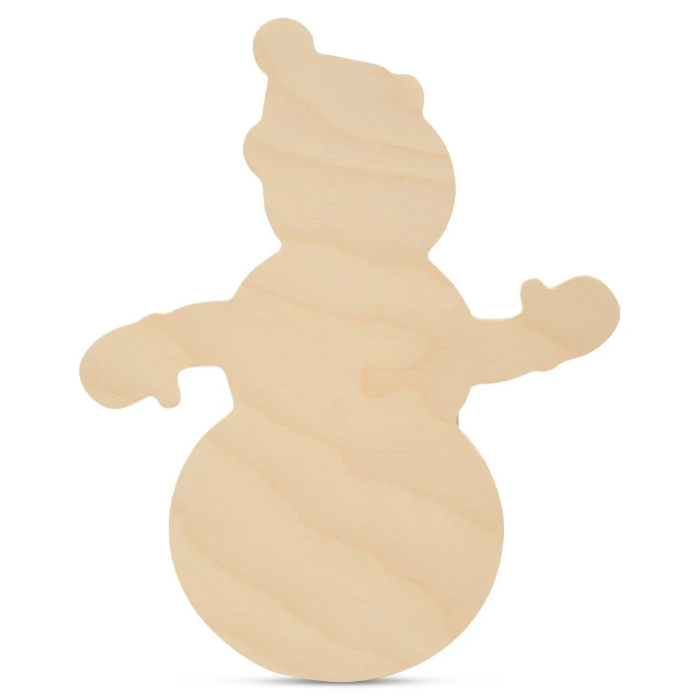 Snowman Cutout 12" X 9-7/8"