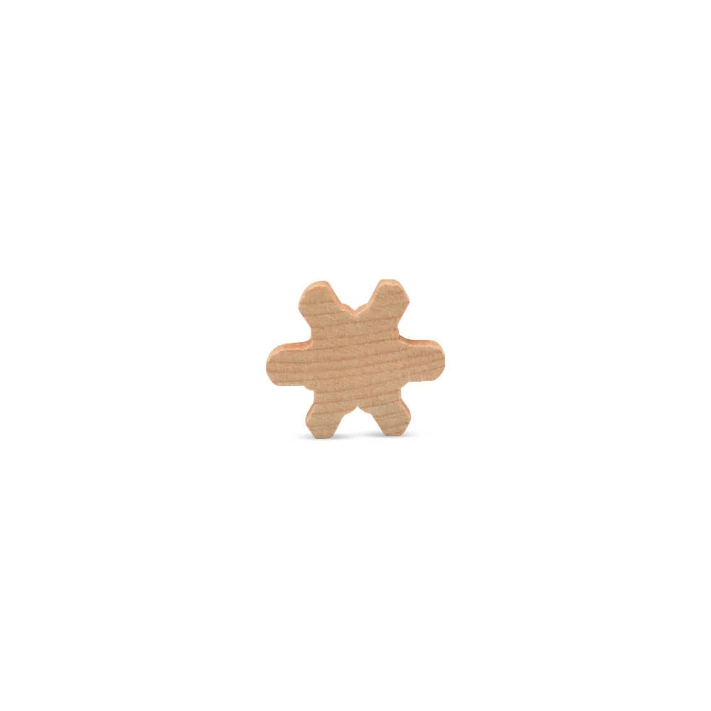 Tiny Snowflake Cutout, 1-1/4"