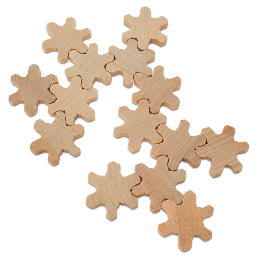 Tiny Snowflake Cutout, 1-1/4" - Image 5