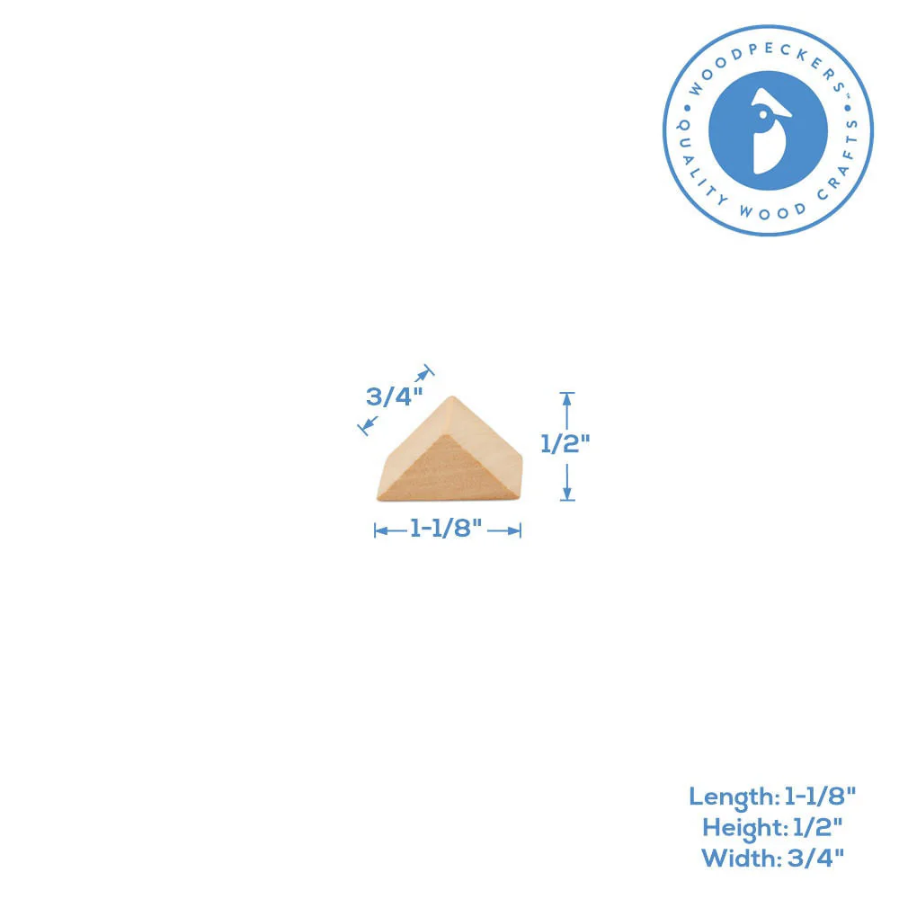 Triangle Wood Block - Image 4