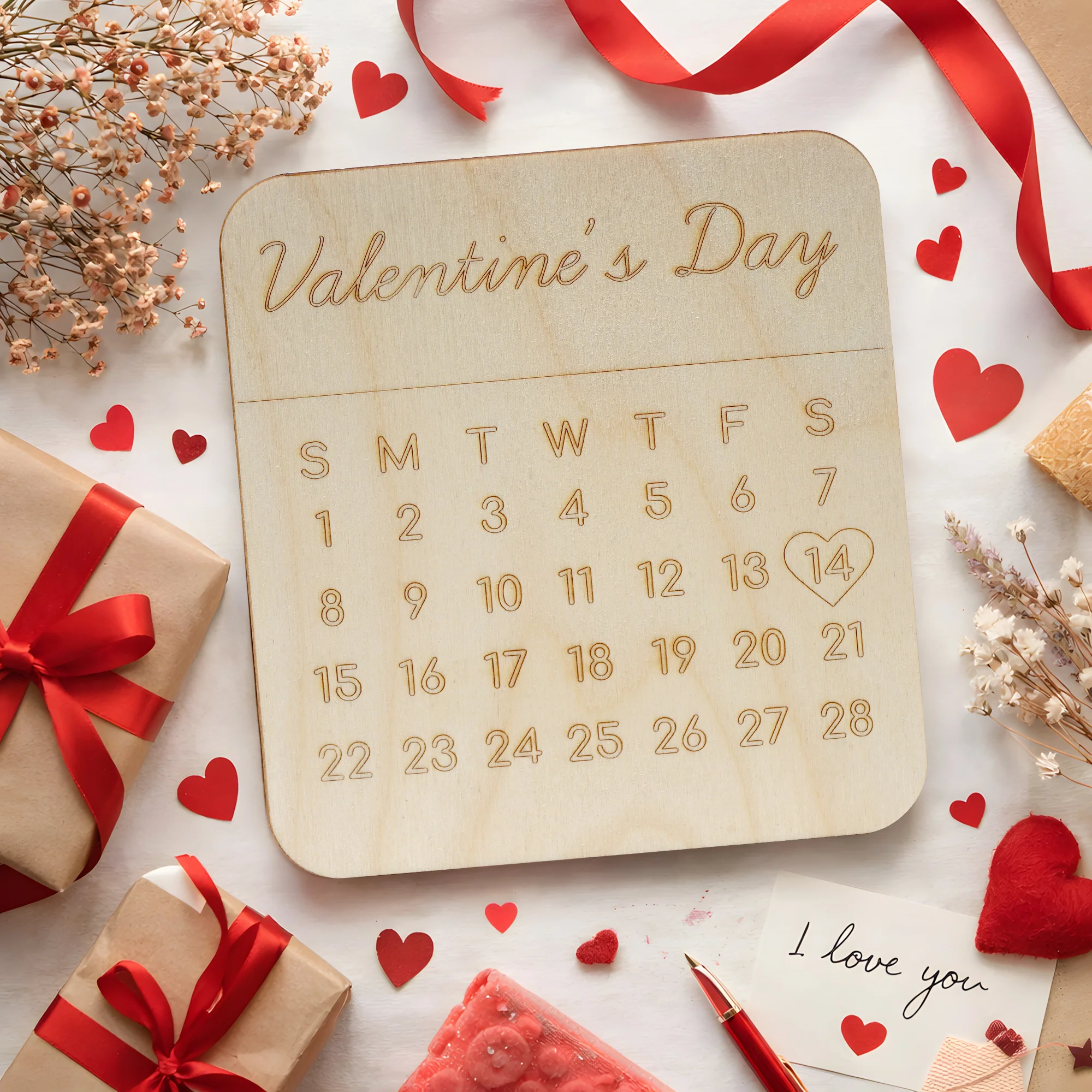Valentine’s Day Calendar Cutout - Image 2