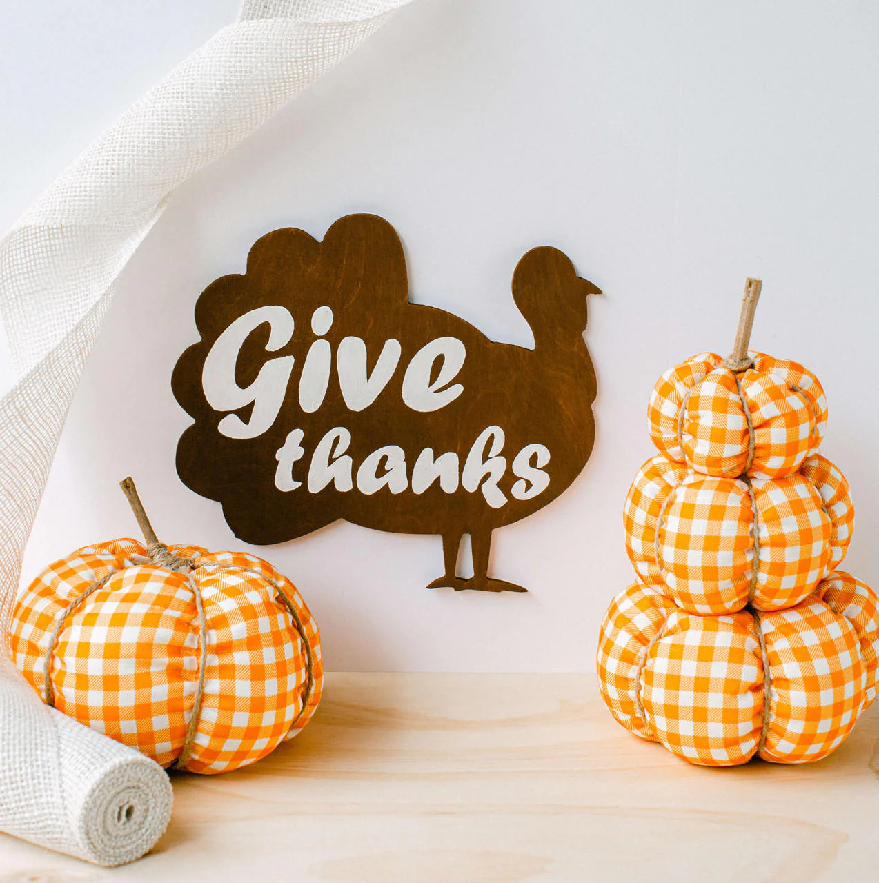 Wood Classic Turkey Cutout Large, 12" x 10.7" - Image 2