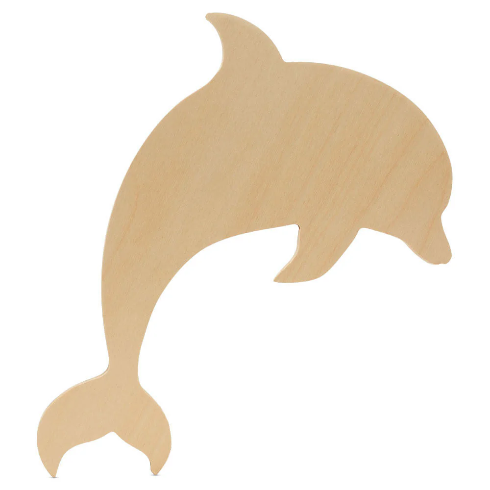 Wood Dolphin Cutout - Image 6