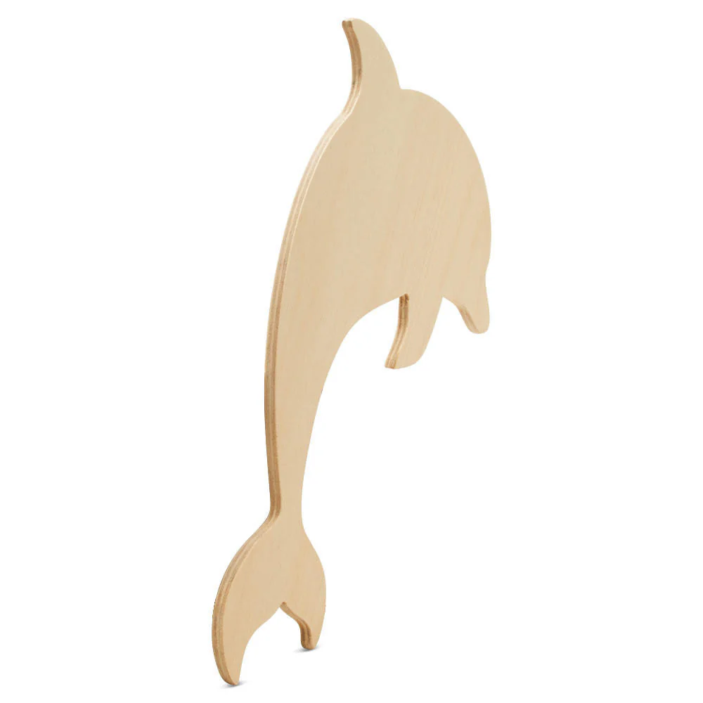 Wood Dolphin Cutout - Image 8