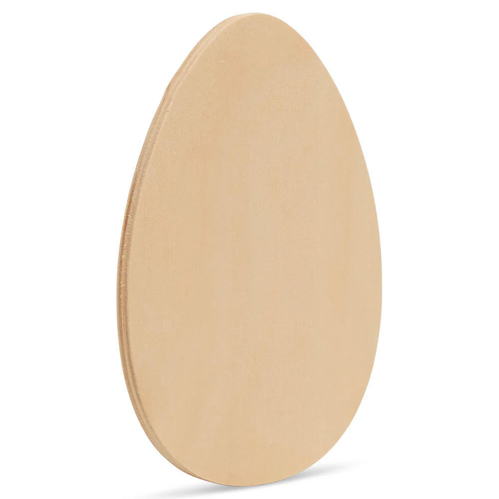 Wood Easter Egg Cutout Large, 12" x 9" - Image 4
