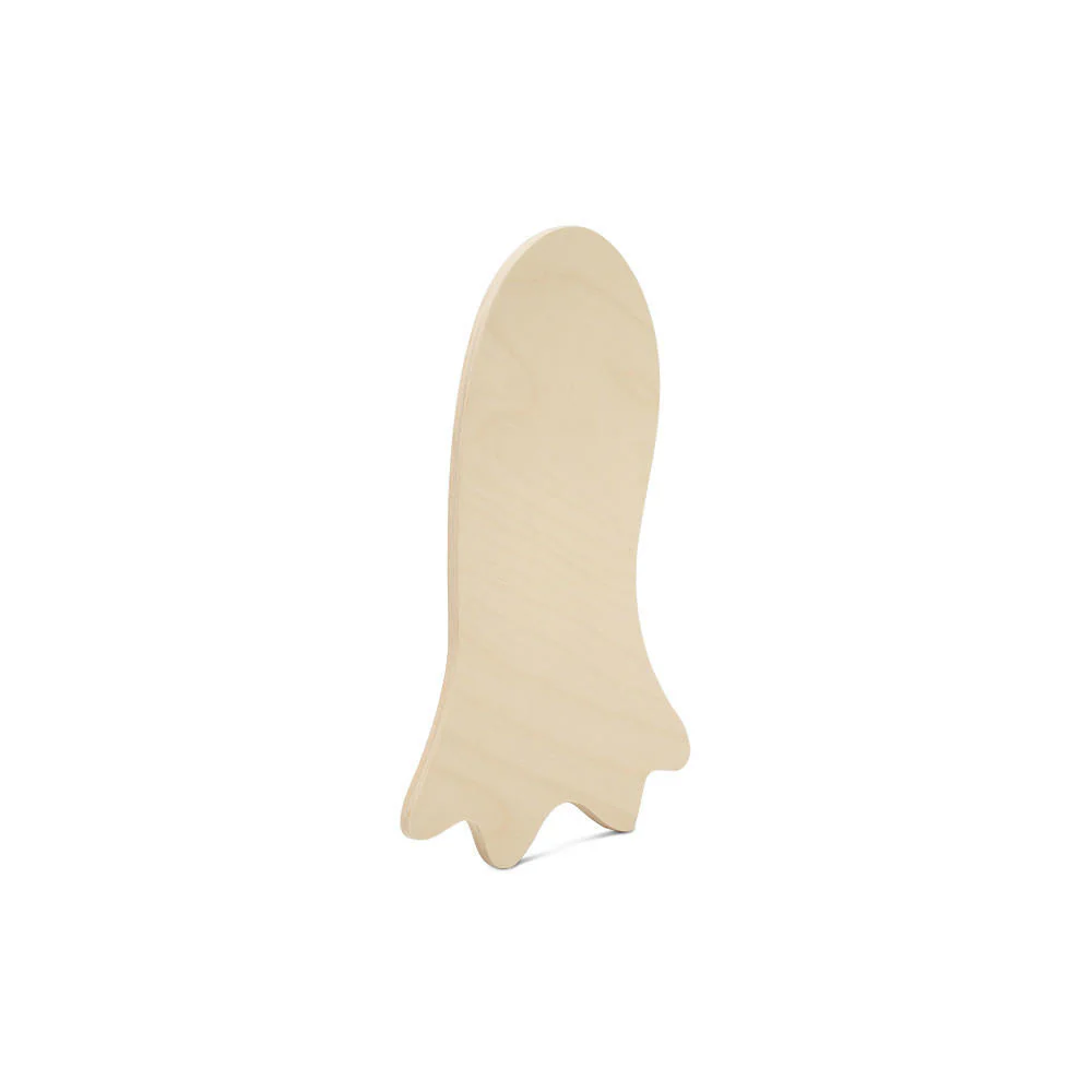 Wood Ghost Cutout, 10" x 1/4" Thick - Image 4