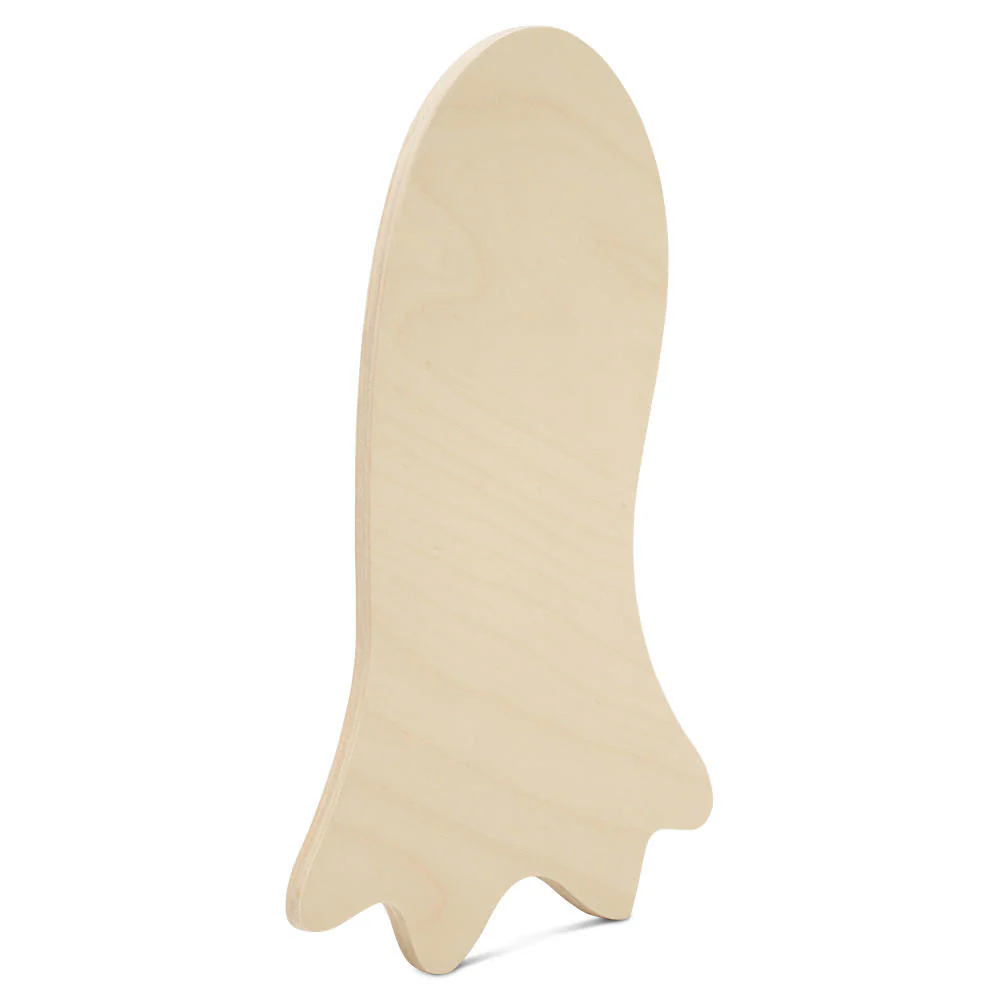 Wood Ghost Cutout, 16" x 1/4" Thick - Image 3