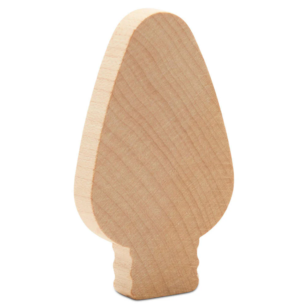 Wood Lightbulb, 2-3/4” - Image 2