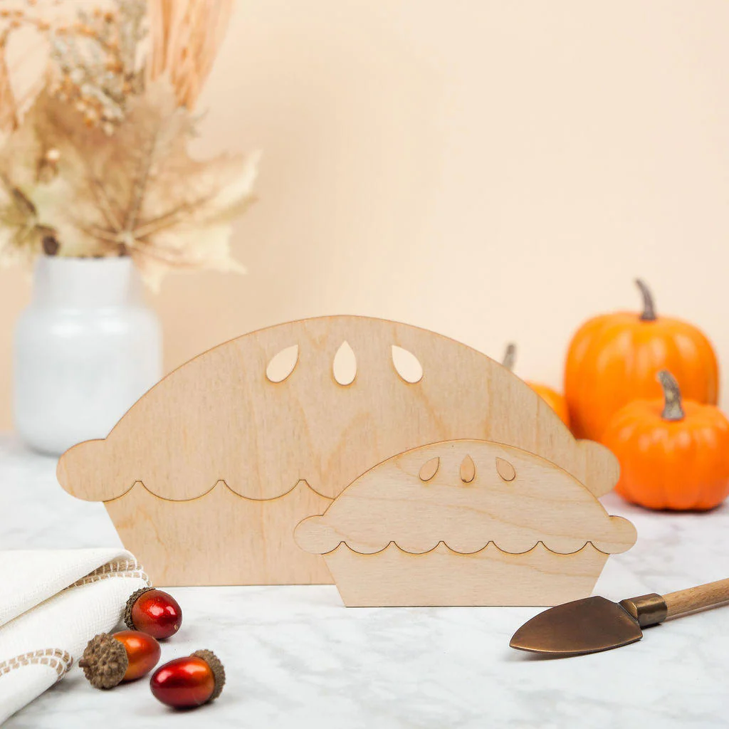 Wood Pie Cutout - Image 2