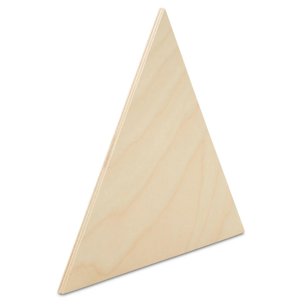Wood Triangle Cutout - Image 2