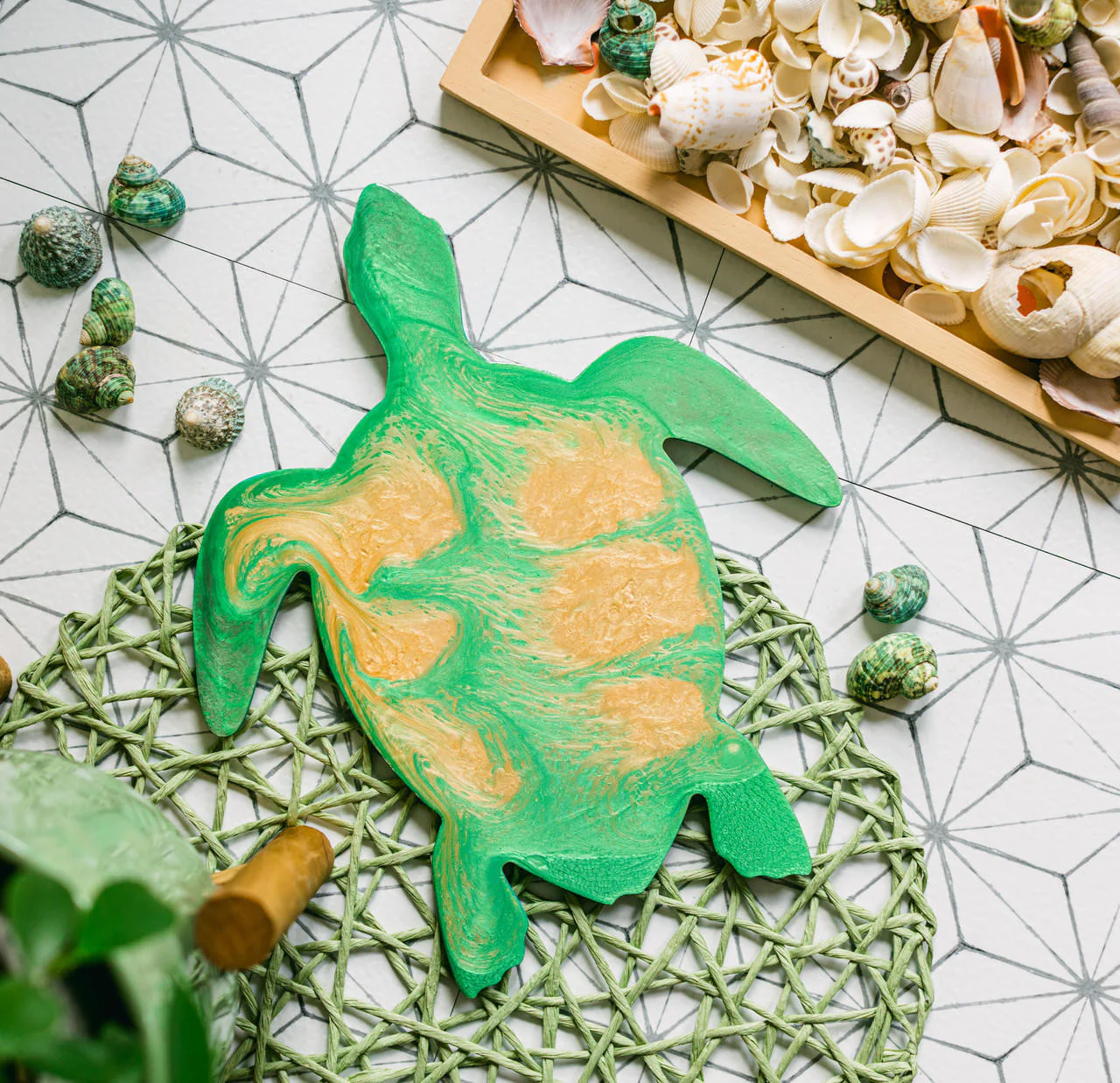 Wood Turtle Cutout, 12" - Image 2