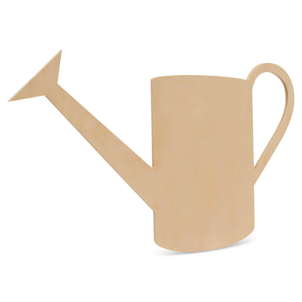 Wood Watering Can Cutout Extra Large, 18" x 13.25" - Image 3