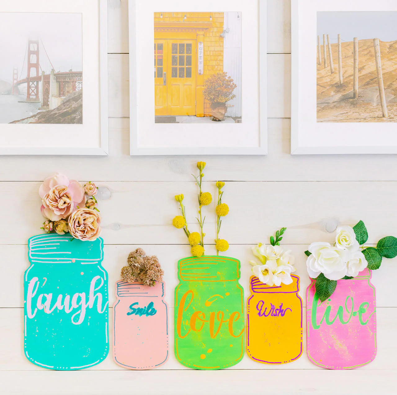 Wooden Cutout Mason Jar, 6" - Image 2