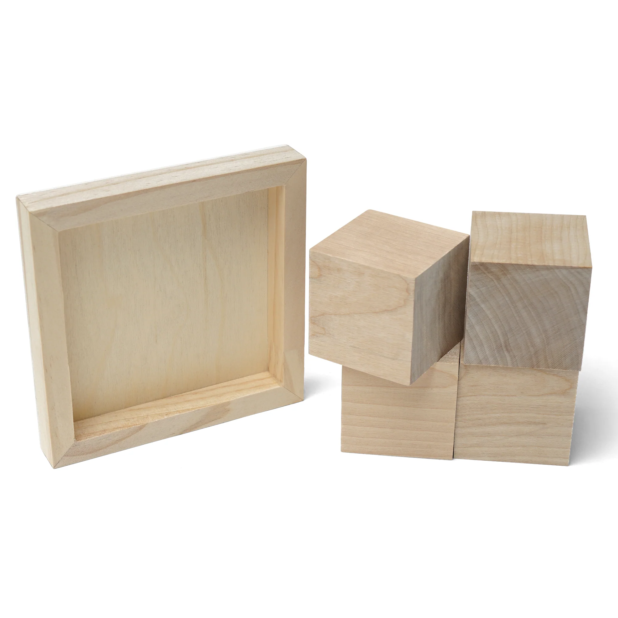 Wooden DIY Cube Puzzle, 5" - Image 4