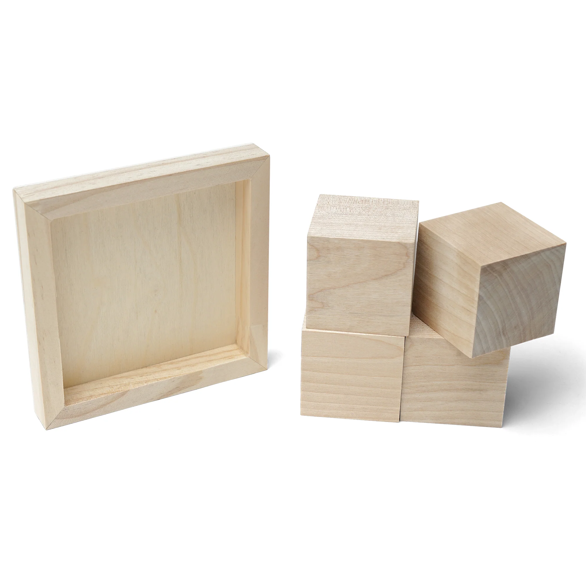 Wooden DIY Cube Puzzle, 5" - Image 5