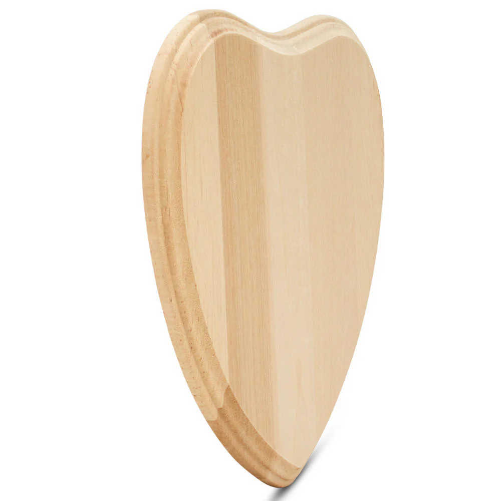 Wooden Heart Plaque 7” - Image 2