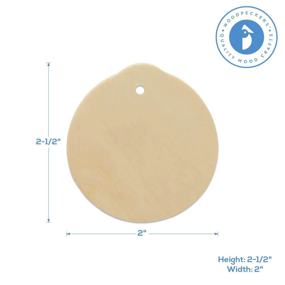 Wooden Ornament Cutout, 2-1/2" - Image 5