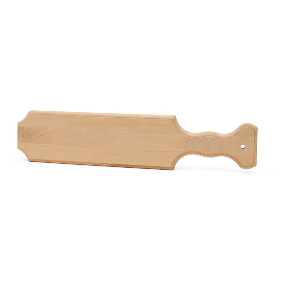Unfinished Wooden Paddle 18" - Image 3
