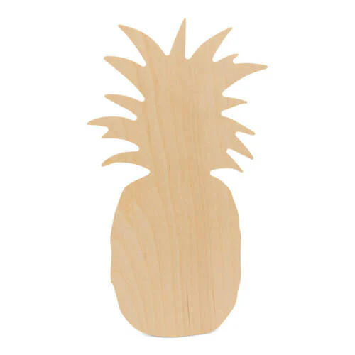 Wooden Pineapple Cutout