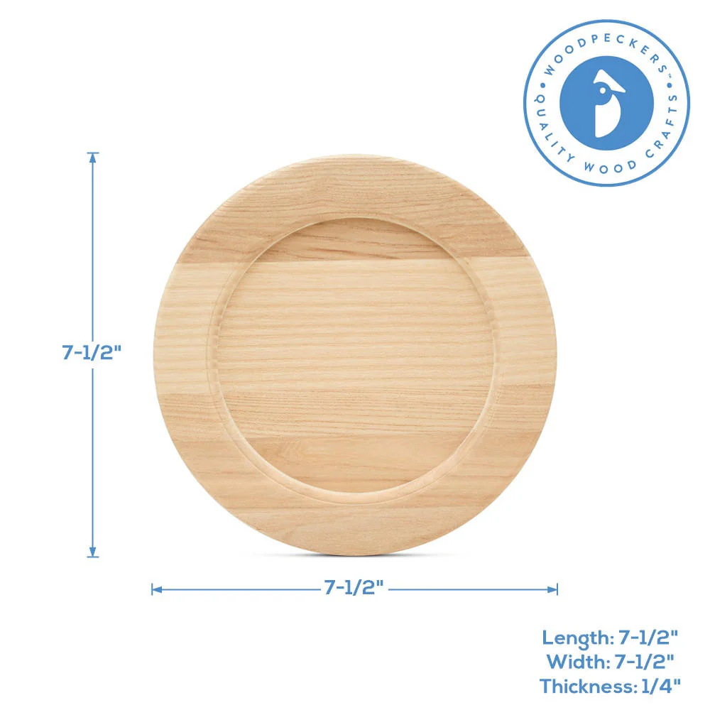Wooden Plate 7-1/5” - Image 3
