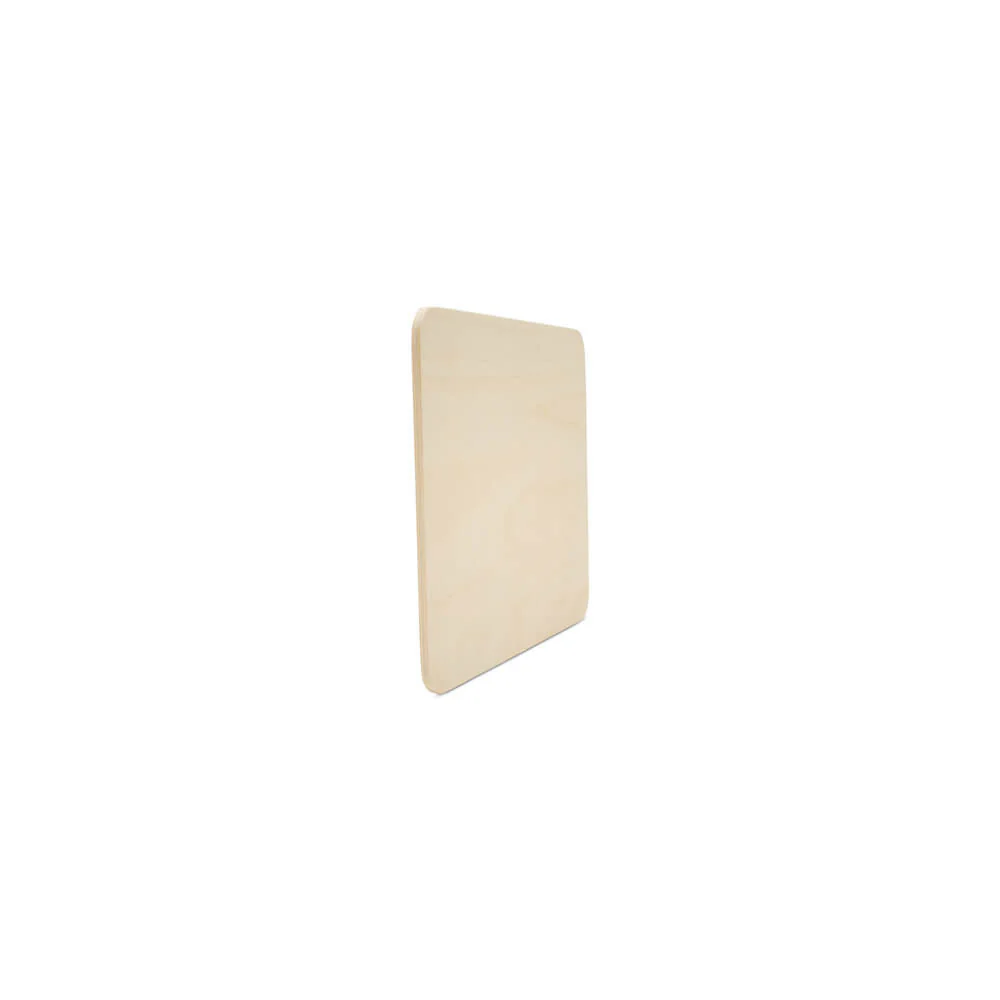 Wooden Rounded Square Coaster, 4” - Image 3