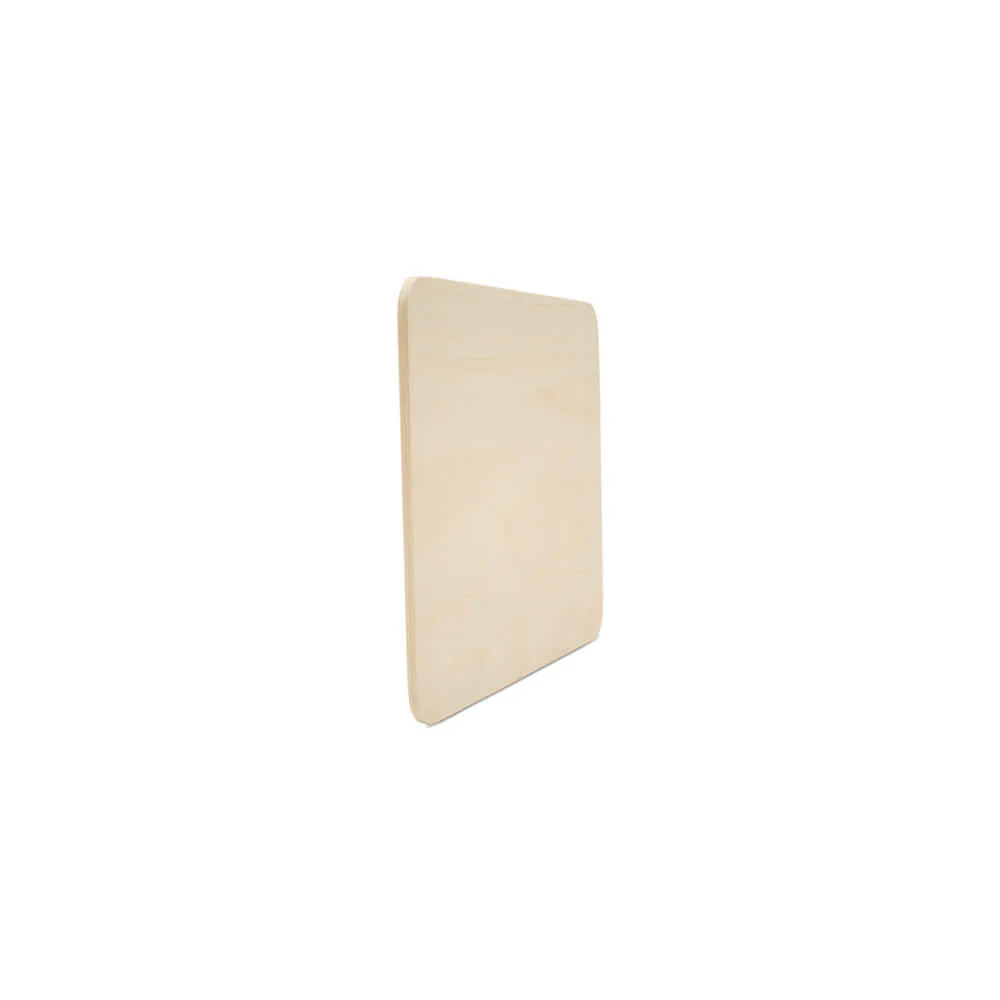 Wooden Rounded Square Plaque, 6” - Image 2