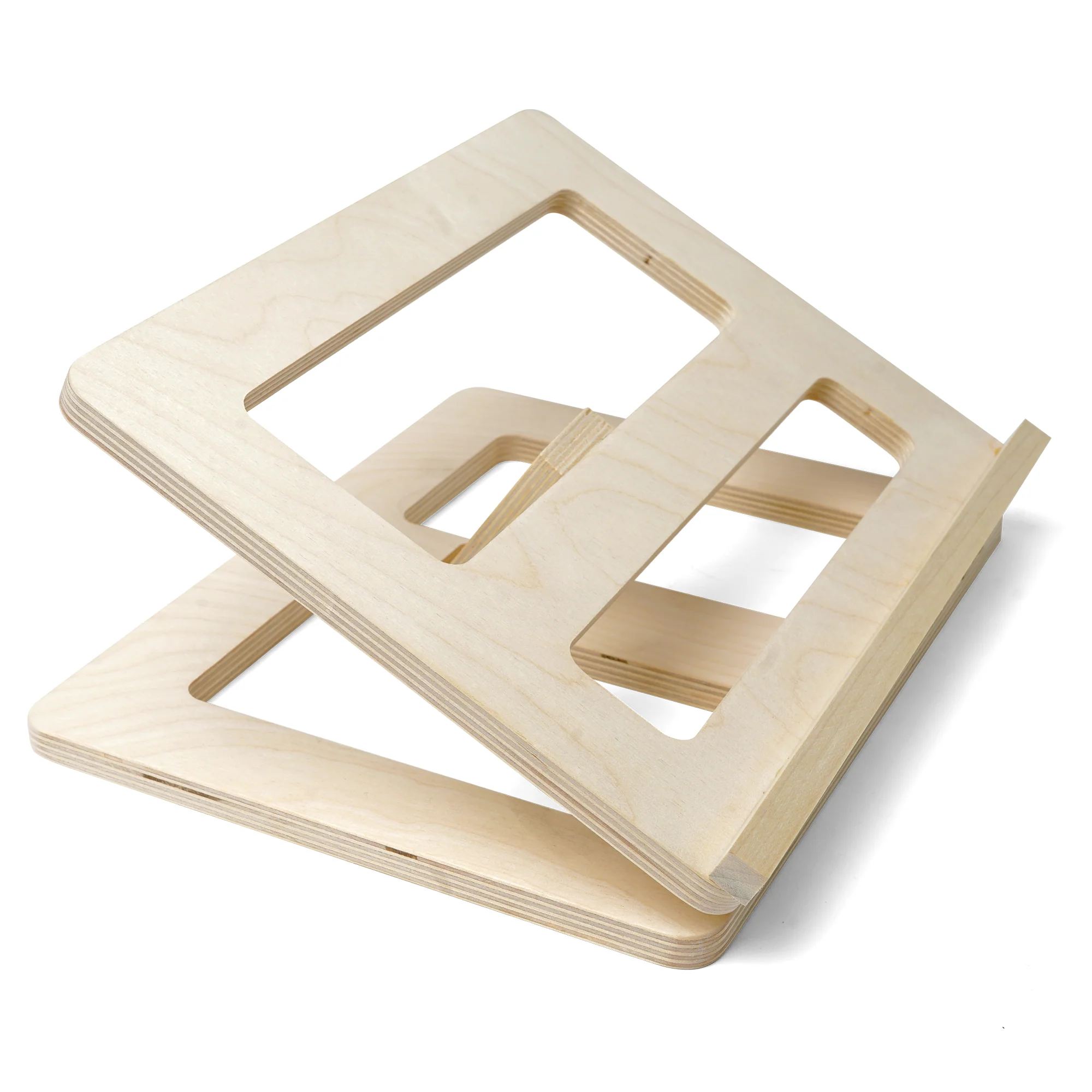 Wooden Tabletop Lectern with Cutouts DIY Kit - Image 3