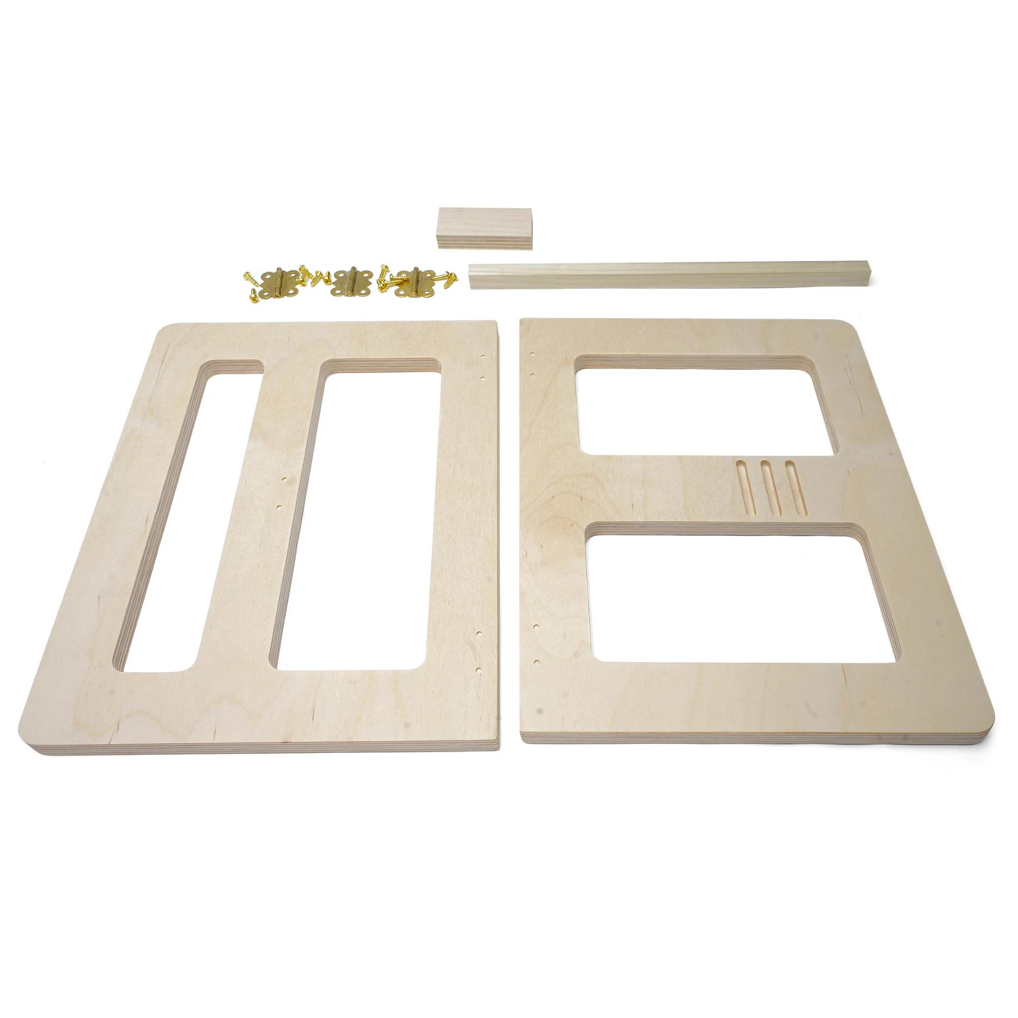 Wooden Tabletop Lectern with Cutouts DIY Kit - Image 5