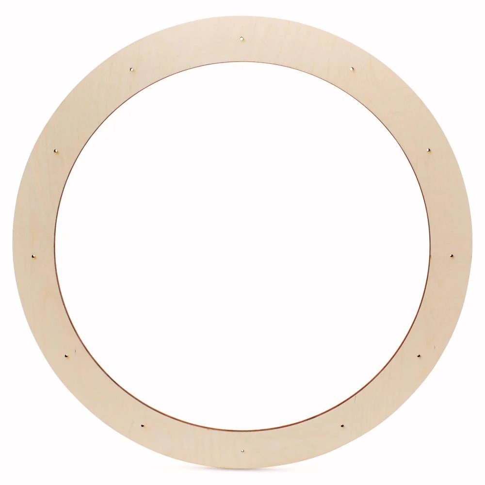 Wooden Wreath Form, 24”