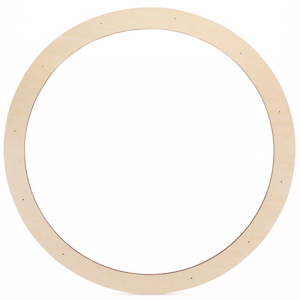 Wooden Wreath Form, 30”